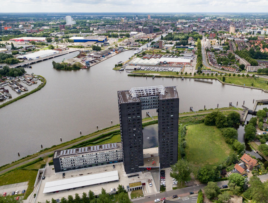 Luchtfoto Tasmantoren